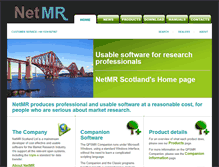 Tablet Screenshot of netmr.eu